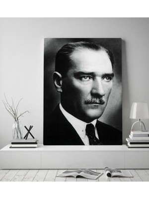 BK Gift Atatürk Tasarımlı Kanvas Tablo-4 70X100CM