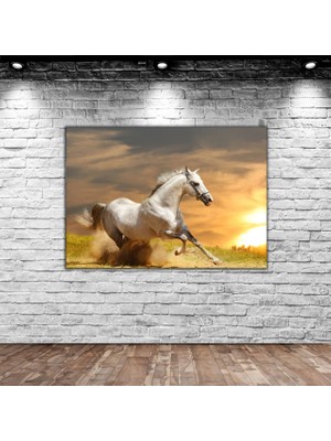 BK Gift At Manzaralı Kanvas Tablo-4 70X100CM