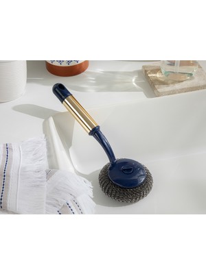 English Home Fancy Temizlik Fırçası 29X8.5X7 cm Lacivert