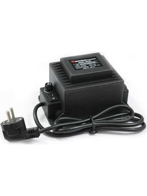 Mervesan Adaptör 110v-220v Dönüştürücü Adaptör 250v Ac/Dc Oto Dönüştürücü Transformatör Mervesan Ms-250