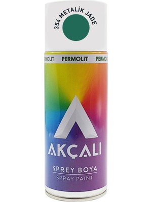 Akçalı Sprey Boya 400 ml Metalik Jade