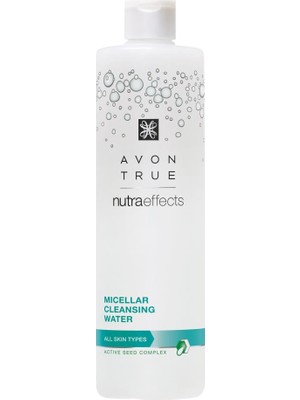 Avon True Nutra Effects Tüm Cilt Tipleri İçin Temizleme Suyu 400 ml