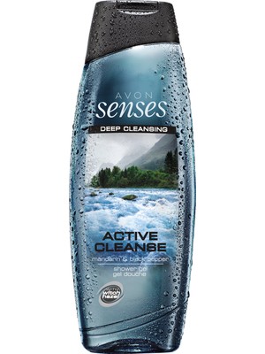 Avon Senses Active Cleanse Mandalina & Karabiber Kokulu Duş Jeli 250  ml