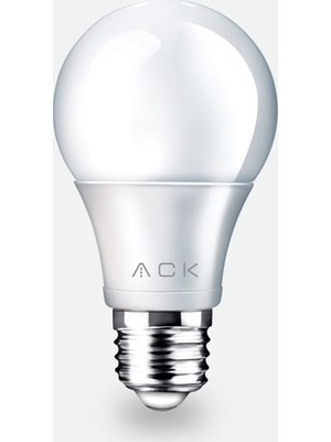 Ack 9 W LED Ampul Beyaz Işık 4'lü