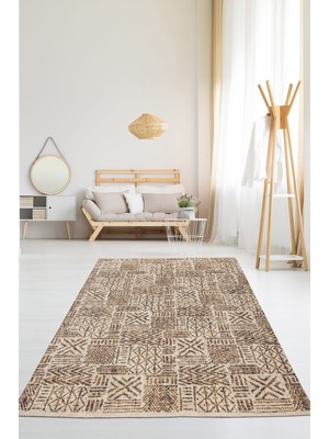 Angora Home  Vega Dekoratif Yeni Nesil Kilim4043 100 x 200 Dikdörtgen