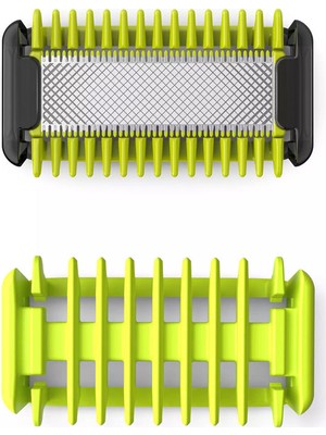 Philips OneBlade Vücut Başlığı – Kaygan Kaplama, Cilt Koruma Tarağı, Hollanda Üretimi, 1 Bıçak, 4 Aya Kadar Dayanıklılık, Kolay Temizlik