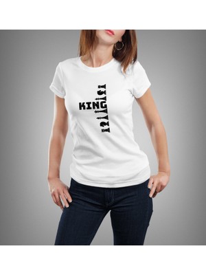 Grif  King Baskılı Kadın T-Shirt