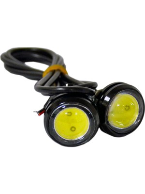 Carub 12V Ayna Altı LED Lamba 23 mm Beyaz 2 Li Cob LED BR4621022
