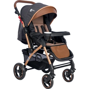 4 Baby Active Plus Çift Yönlü Bebek Arabası Antrasit