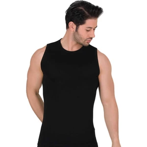 Erkek Likralı Süprem Kolsuz Bisiklet Yaka Atlet 3'lü Paket - 1026