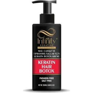 Mr Infinity Keratin Hair  Botox  Crem 250ML (Şaç  Botox  Bakım Kremi)