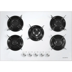 KO-50 OAHDF  Beyaz Ankastre Cam Ocak