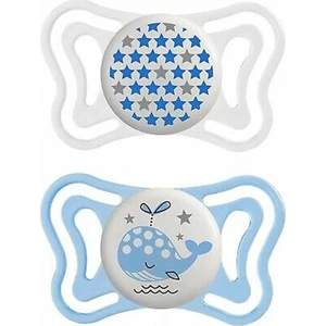 Physio Light Gece Parlayan Silikon Emzik 2'li 2-6 Ay