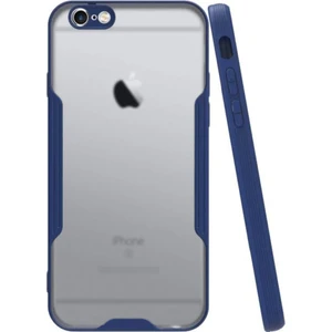 Apple iPhone 6s Kılıf Kamera Korumalı Colorful Kapak - Lacivert