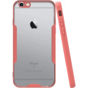 Apple iPhone 6s Kılıf Kamera Korumalı Colorful Kapak - Pembe