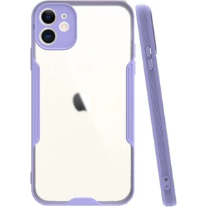 Apple iPhone 11 Kılıf Kamera Korumalı Colorful Kapak - Lila