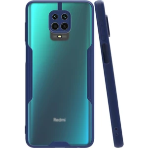 Xiaomi Redmi Note 9 Pro Kılıf Kamera Korumalı Colorful Kapak - Lacivert