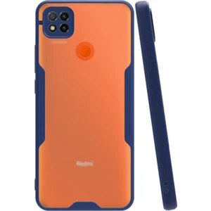 Xiaomi Redmi 9c Kılıf Kamera Korumalı Colorful Kapak - Lacivert