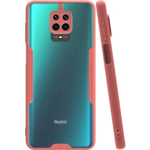 Xiaomi Redmi Note 9 Pro Kılıf Kamera Korumalı Colorful Kapak - Pembe