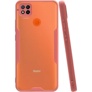 Xiaomi Redmi 9c Kılıf Kamera Korumalı Colorful Kapak - Pembe
