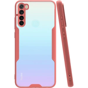 Xiaomi Redmi Note 8 Kılıf Kamera Korumalı Colorful Kapak - Pembe