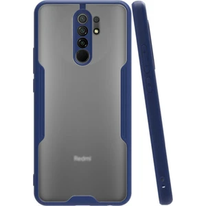 Xiaomi Redmi 9 Kılıf Kamera Korumalı Colorful Kapak - Lacivert