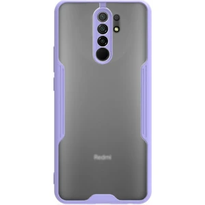 Xiaomi Redmi 9 Kılıf Kamera Korumalı Colorful Kapak - Lila