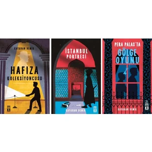 Gençler Için Polisiye Kitapları Kayahan Demir 3 Kitap Set / Hafıza Koleksiyoncusu - Istanbul Portresi - Pera Palas'ta Gölge Oyunu