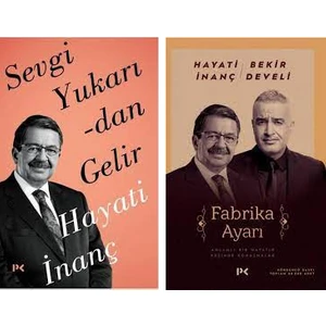 Sevgi Yukarıdan Gelir - Fabrika Ayarı - Hayati İnanç - 2 Kitap Set