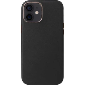 Case 4U Apple iPhone 12 Mini Kılıf Leathersafe Wireless Kapak Siyah
