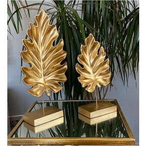 Hill Art 2'li Gold Yaprak