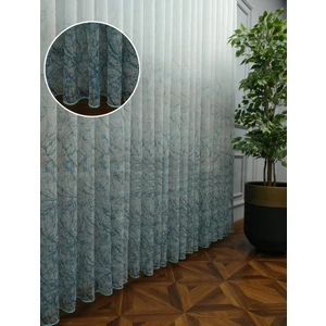 Perde Alemi Modern Desenli Baskılı Tül Perde 200X260 Normal Pile 1/2.5