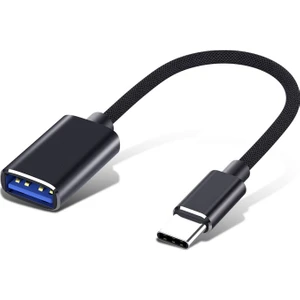 Type C USB 3.0 Otg Adaptör - Siyah AL2599