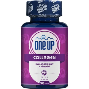One Up Collagen Hyaluronic Acid 90 Tablet