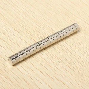 Dünya Magnet 100 Adet Çap 6mm x Kalınlık 3mm Yuvarlak Süper Güçlü Neodyum Mıknatıs