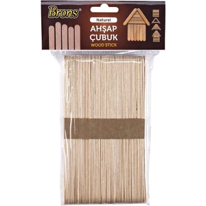 Ahşap Çubuk Naturel Dar BR-900