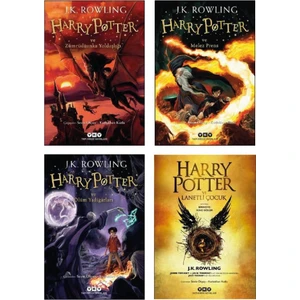 Harry Potter 5 - Harry Potter 6 - Harry Potter 7 - Harry Potter 8 - 4 Kitap - J. K. Rowling