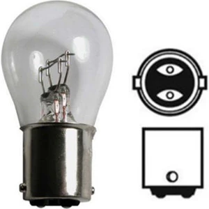 12V P21/5W Çift Duy Düz Tırnak Standart Ampul BA15D (2 Adet)