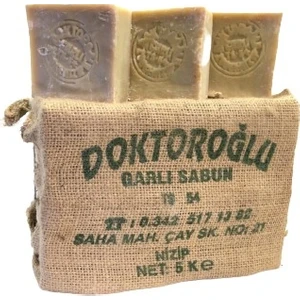 Zeytinyağlı Garlı Sabun 5 kg Nizip Defne Sabunu 24 Adet