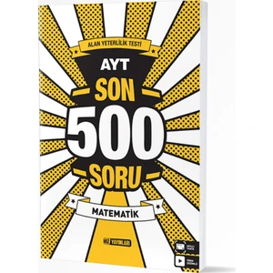 Hız Yayınları AYT Son 500 Soru Matematik