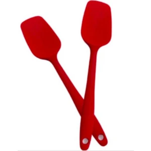 Silikon Kırmızı Spatula 2 Adet