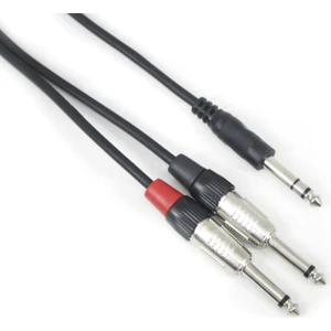 TKS-705 6.3mm Stereo 2x6.3mm Mono Kablo 5mt