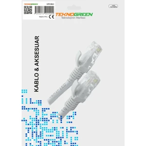 TKC-030 Utp Cat6 30 mt Gri Patch Kablo