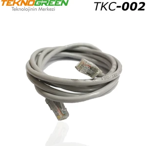TKC-002 Utp Cat6 2 mt Gri Patch Kablo