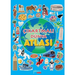 Çıkartmalı Dünya Atlası - Ilaria Barsotti