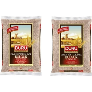 Esmer Çiğ Köftelik Bulgur 1 kg x 2'li