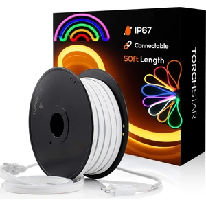 Neon LED Işık 5 Metre 220 Volt Tak Çalıştır Esnek Hortum Şerit LED Aydınlatma