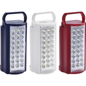 2606L USB Şarj Çıkışlı 24 LED 80 Saat Akülü Şarjlı Işıldak