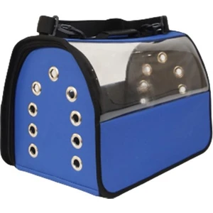 Pet Pretty Petpretty Flybag Şeffaf Taşıma Çantası Mavi 30X30X49 cm