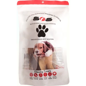 SFS Doğal Kurutulmuş Köpek Ödülü Dana Kafa Derisi 100 g